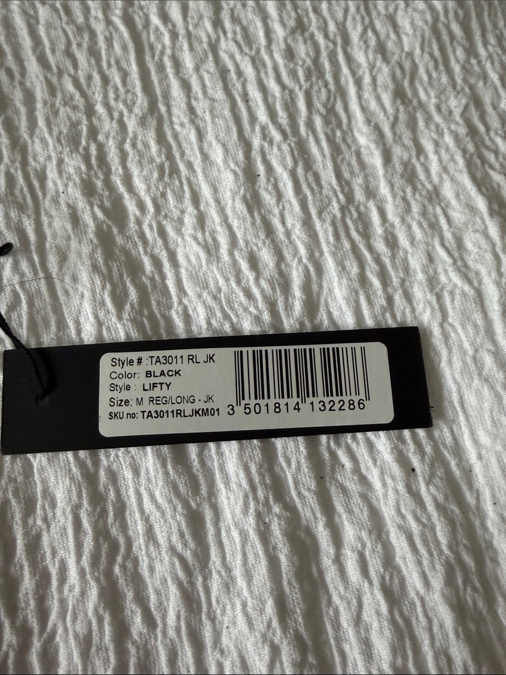 TA3 Black Lifty Medium Reg/Long One-Piece Swimsuit - Picture 3 of 6